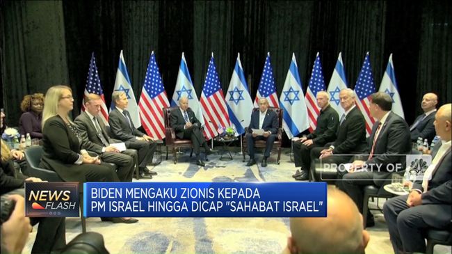 PM Israel Diperingatkan Oleh Seseorang yang Mengaku Zionis, Biden Dijuluki Sahabat Israel