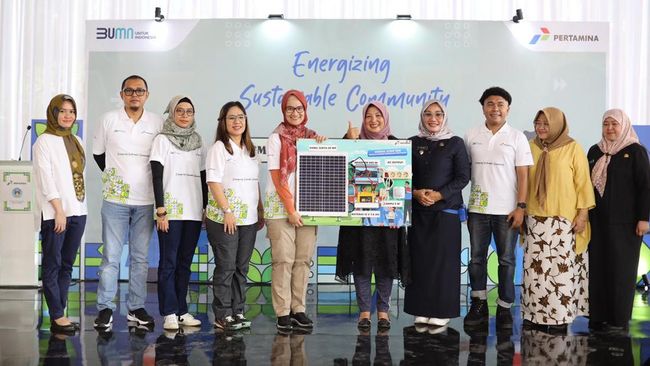 Pertamina Berkomitmen Mewujudkan Sekolah Adiwiyata Nasional yang Berbasis Energi Baru Terbarukan