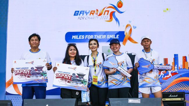 Bayan Gelar Bayrun for Charity 2023 untuk Membantu Penderita Kanker