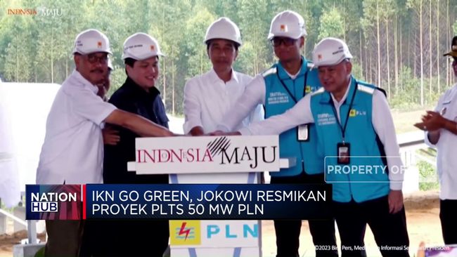 Proyek PLTS 50 MW PLN Diresmikan oleh Jokowi dalam Upaya IKN Menuju Penggunaan Energi Ramah Lingkungan