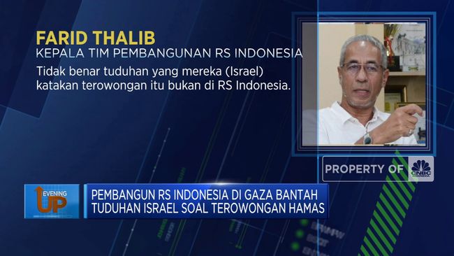 Rumah Sakit di Indonesia Menolak Tuduhan Israel Terkait Terowongan Hamas