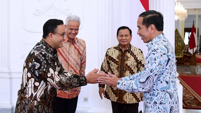 Anies, Prabowo, and Ganjar Mention Jokowi’s Pride Project in Unison