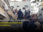 Israel Menggempur Palestina Selama Sebulan, 10.818 Warga Palestina Tewas