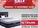 Transmart Diskon Kasur Puluhan Juta, Hanya Rp 7 Jutaan! Ini Gokil!