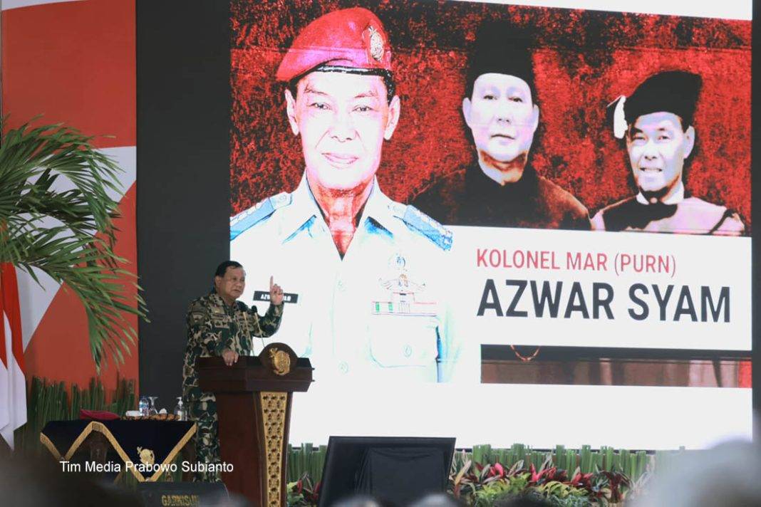 Kisah Kepemimpinan Mar TNI (Purn) Azwar Syam