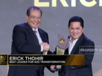 Erick Thohir Receives Accolade as the Best Leader for State-Owned Enterprise Transformation