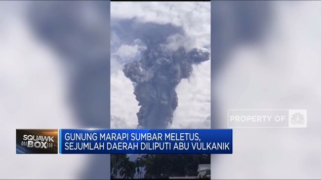 Gunung Marapi Meletus, Kementerian Perhubungan Ingatkan Bahaya bagi Penerbangan