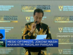 Jokowi Optimis Pertumbuhan Ekonomi 2024 Meningkat 5%, Tetapi Merasa Cemas Terkait Ketersediaan Pangan