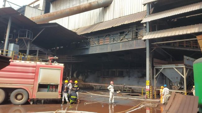 Kondisi Terbaru Pabrik ITSS Setelah Ledakan Tungku Smelter