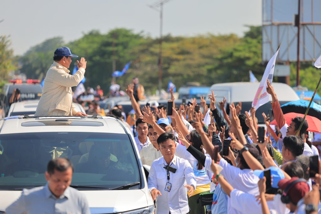 Bertemu dengan Masyarakat, Prabowo Merasakan Hilangnya Rasa Capek