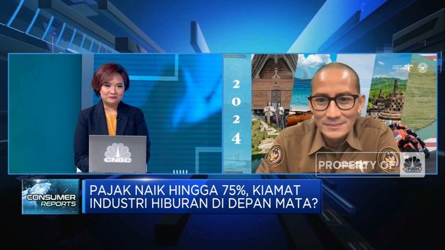 Pajak Hiburan Naik Jadi 40%, Pengusaha Protes, Sandiaga Uno Beri Tanggapanicionar.setText(‘Pajak Hiburan Naik Jadi 40%, Pengusaha Protes, Sandiaga Uno Beri Tanggapan’)