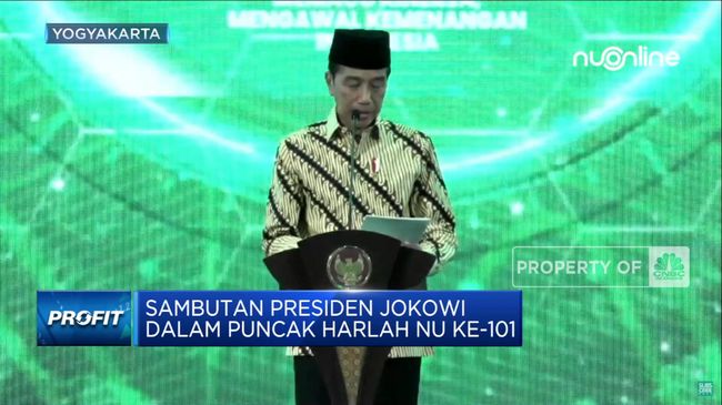 Sambutan Spesial Presiden Jokowi dalam Perayaan Harla NU ke-101