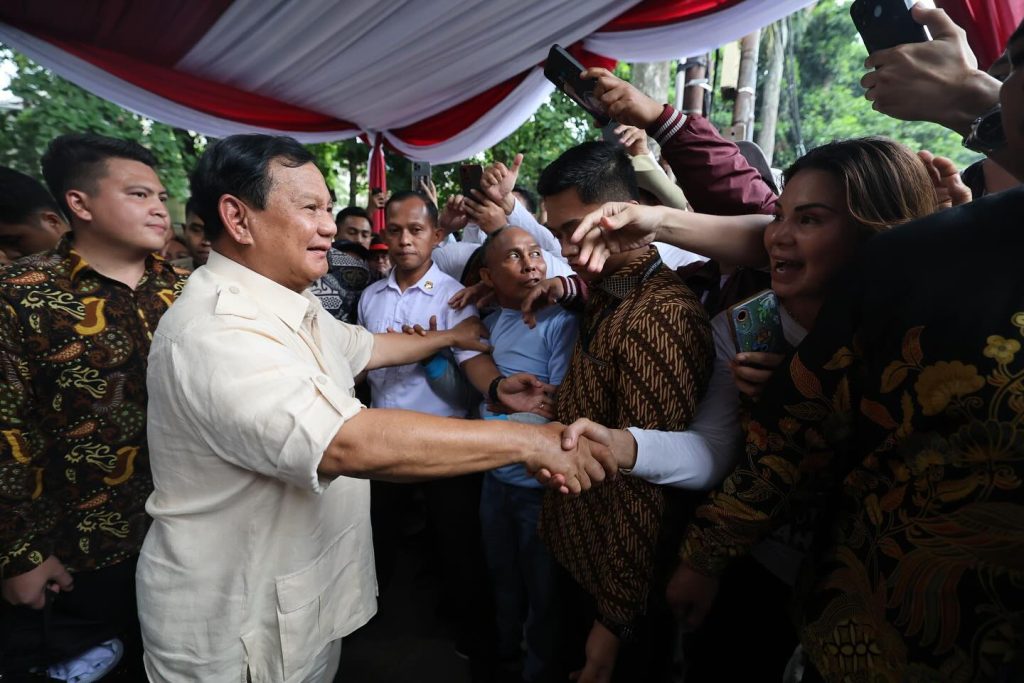 Prabowo: Setiap Kali Berinteraksi dengan Rakyat, Semangat Saya Meningkat