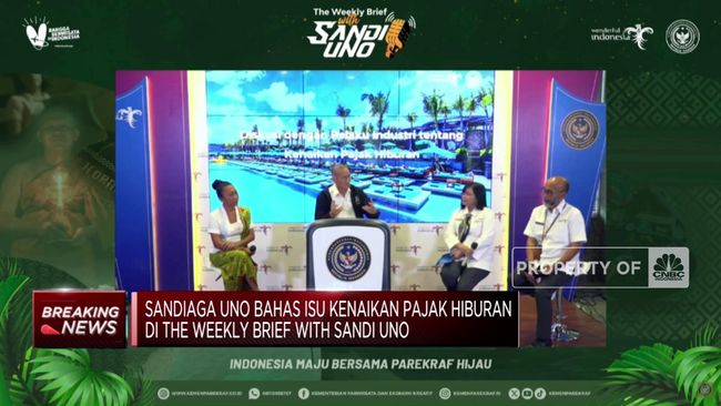 Sandiaga Uno Membahas Kontroversi Kenaikan Pajak Hiburan dalam Penjelasannya