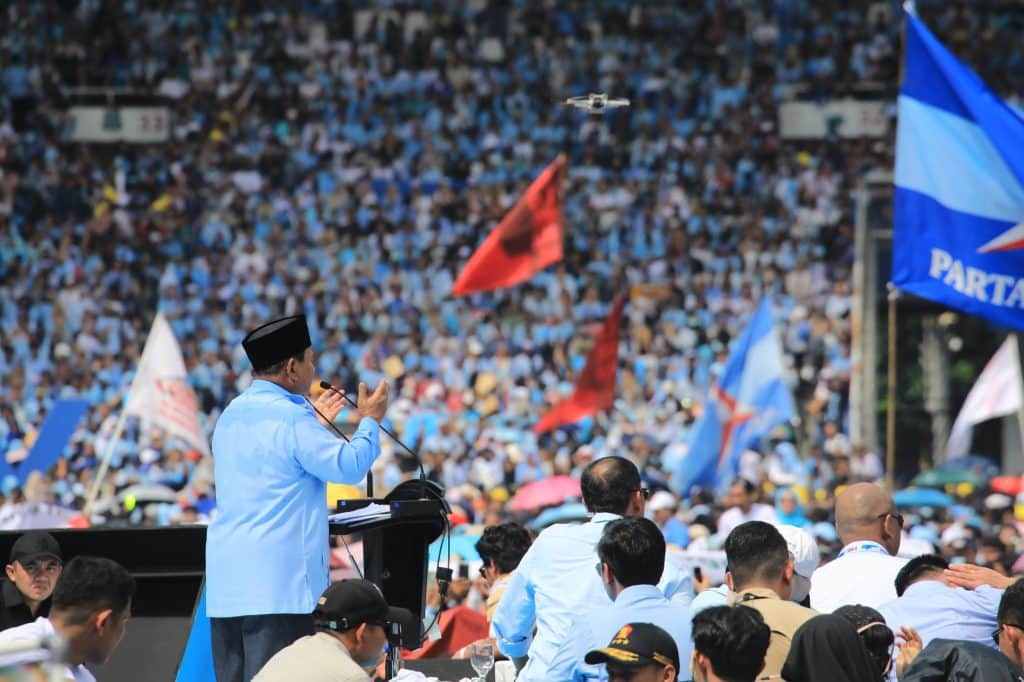 Lebih Awal Prabowo Subianto Memulai Kampanye Akbar dengan 600 Ribu Warga Berkumpul di GBK