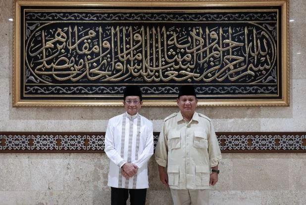 Imam Besar Istiqlal Mengucapkan Selamat kepada Prabowo Subianto sebagai Presiden Terpilih: Semoga Indonesia Semakin Maju