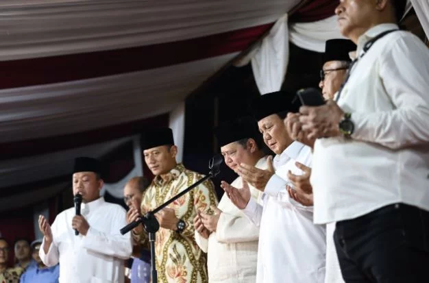 Prabowo Subianto Ajak Seluruh Rakyat Bersatu setelah Resmi Terpilih sebagai Presiden