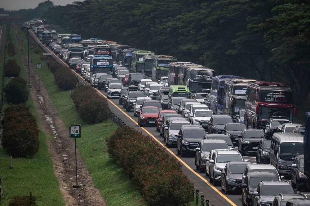 Pulang ke Jabotabek, 1,39 Juta Kendaraan Bertolak Setelah Lebaran, H+5