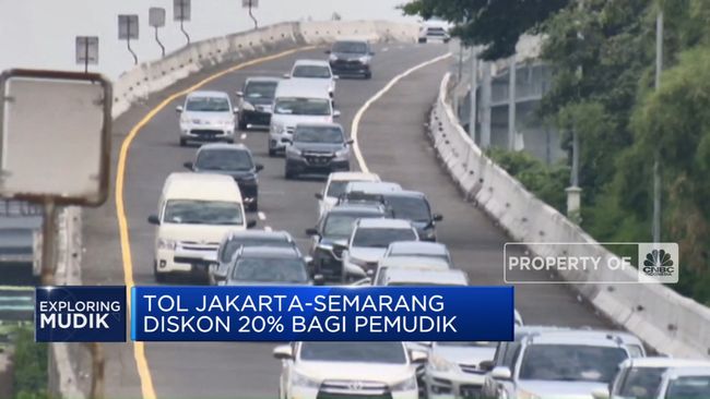 Video: Diskon 20% untuk Pemudik di Tol Jakarta-Semarang