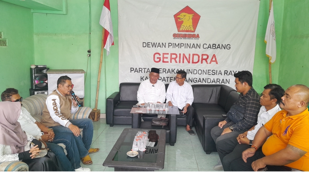 Dadang Solihat Mengajukan Dirinya Sebagai Calon Bupati ke Partai Gerindra Pangandaran