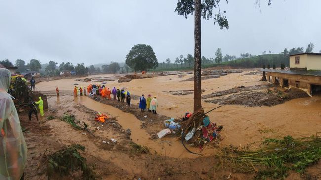 Tragedi Longsor Mematikan di India, Banyak Korban Terkubur Hidup-Hidup