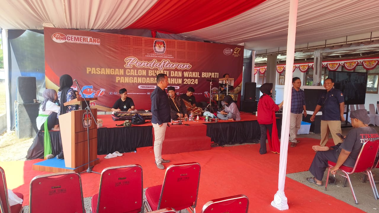 Belum Ada Pendaftar Pilkada 2024 di KPU Pangandaran Saat H-1