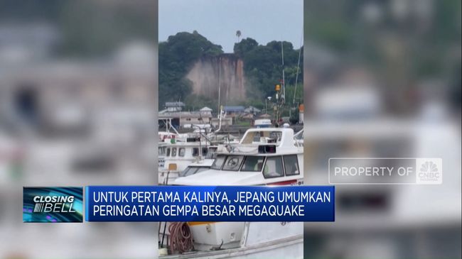 Jepang Umumkan Peringatan Megaquake untuk Gempa Besar