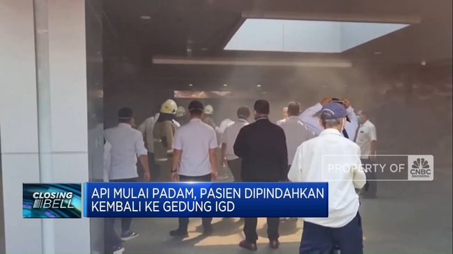 Video: Kebakaran Gedung RSPP Jakarta Tidak Menimbulkan Korban Jiwa