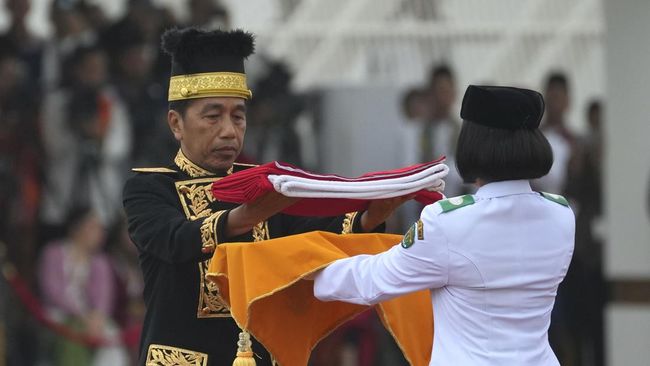 Jokowi Mengatakan Megawati dan SBY Absen dari Upacara di IKN