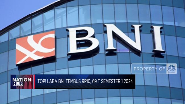 BNI Raih Laba Rp10,69 Triliun di Semester 1 Tahun 2024