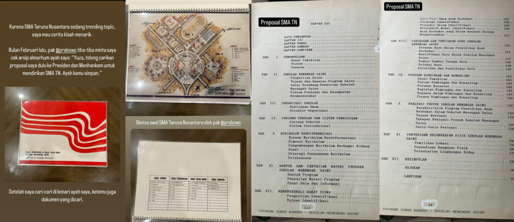 Putra Dokter Boyke Setiawan Mengungkap Proposal Prabowo Subianto untuk Mendirikan SMA Taruna Nusantara pada Tahun 1988