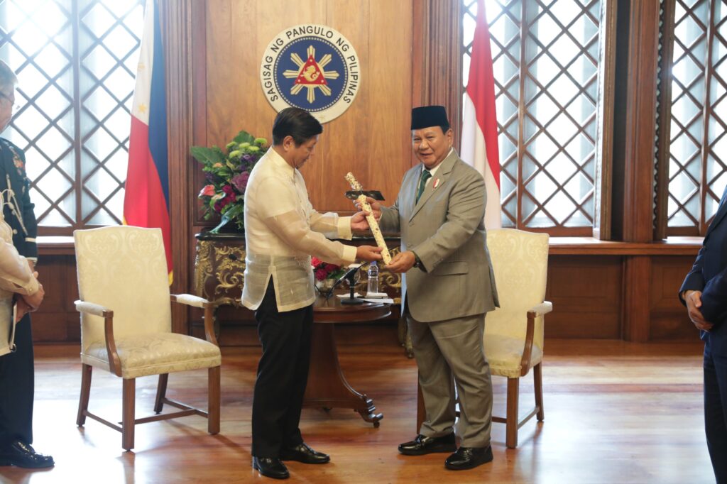 Prabowo Subianto Holds Meeting with Philippines President Marcos Jr., Pledges to Enhance Asian Friendship