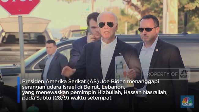 Biden Mengomentari Israel Membunuh Pemimpin Hizbullah