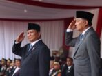 Excited Crowds Welcome Prabowo Subianto and Defense Minister Sjafrie as They Ride Maung After Handover Ceremony