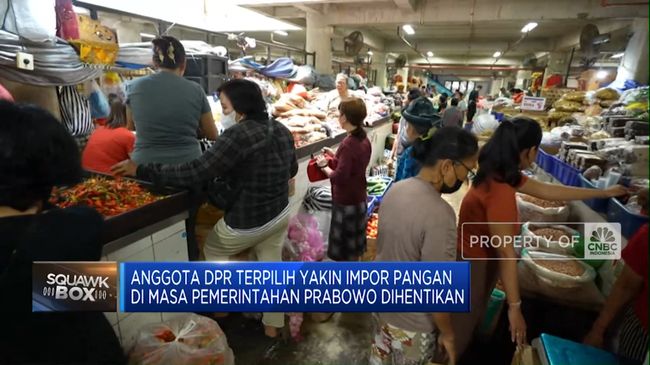 Anggota DPR Berjanji Akan Berhenti Mengimpor Pangan