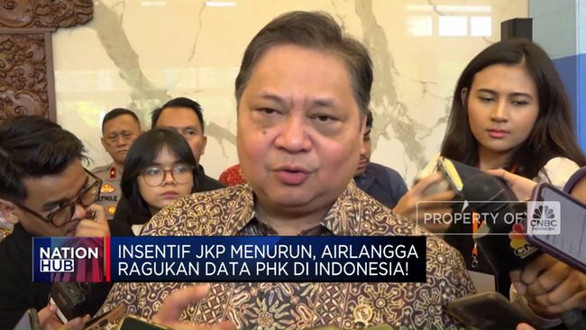 Airlangga Meragukan Data PHK di Indonesia dengan Penurunan Insentif JKP