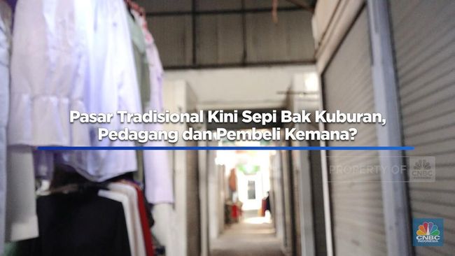 Pasar Tradisional Sepi Seperti Kuburan, Pedagang dan Pembeli Ke Mana Saja?